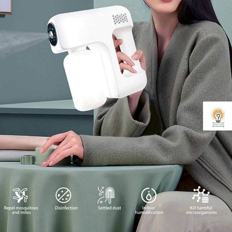 Fogging Gun Nano Spray Gun Disinfectant Wireless 300Ml UV Sterilizer