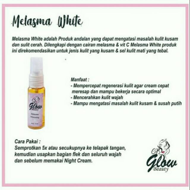 Melasma whitening