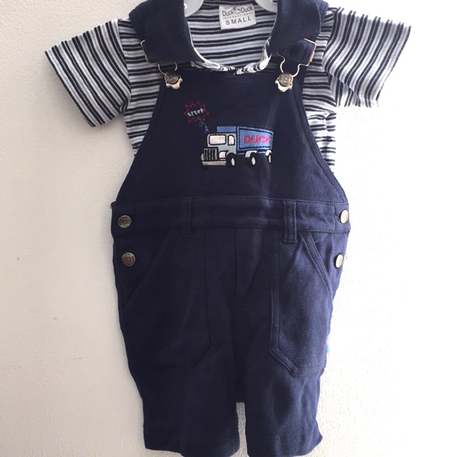 Baju overall Duck Duck