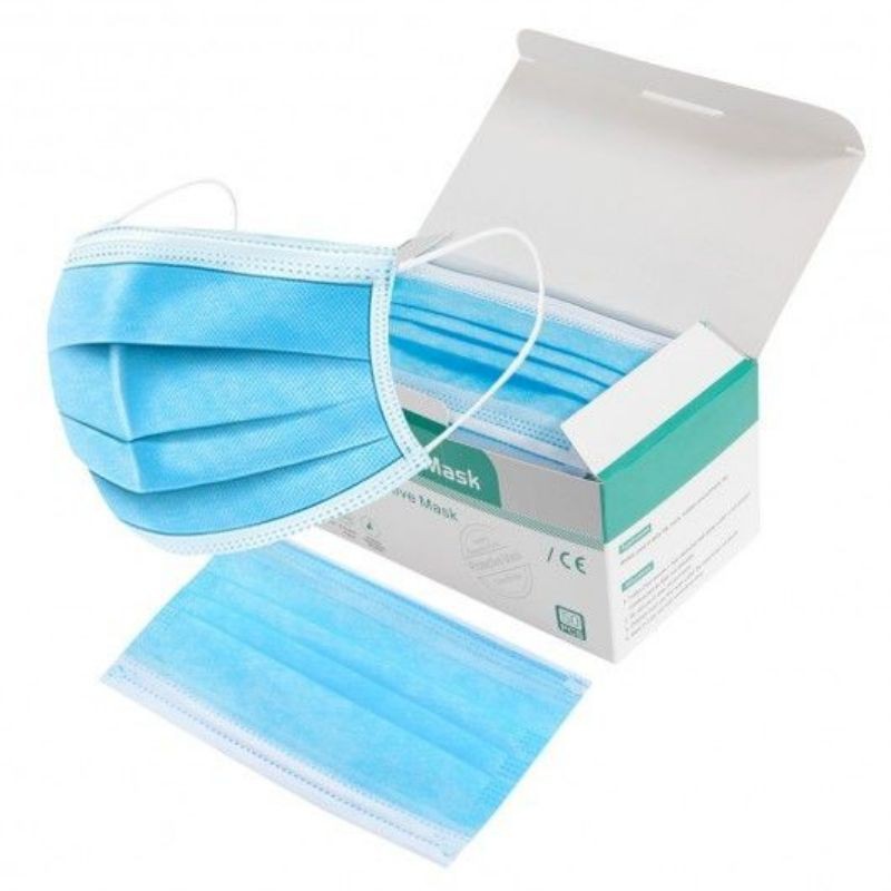 harga tertera untuk 2 pcs MASKER  MEDIS 3 PLY/3 LAPIS MODEL SENSI MASKER KESEHATAN