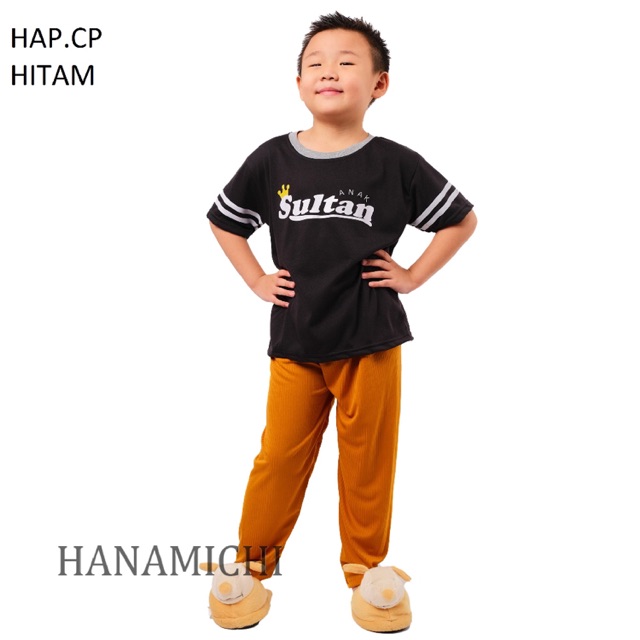 Hanamichi HAP.CP Baju Tidur Anak Lengan Pendek