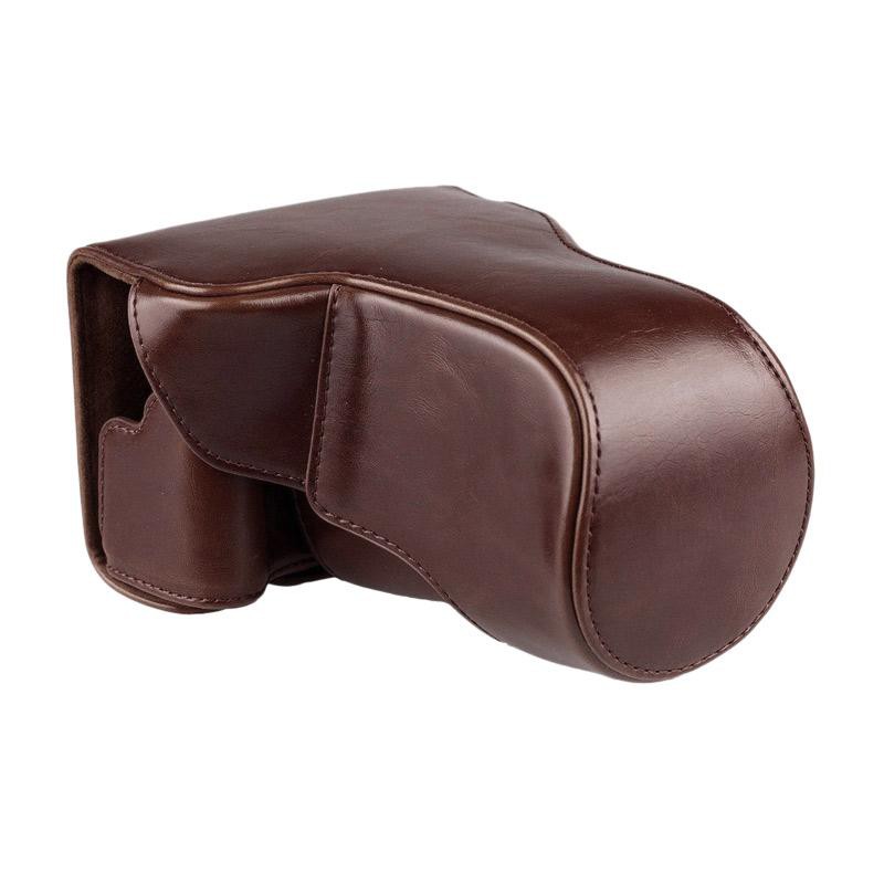 Case Leather Camera Case Bag for Canon EOS M10