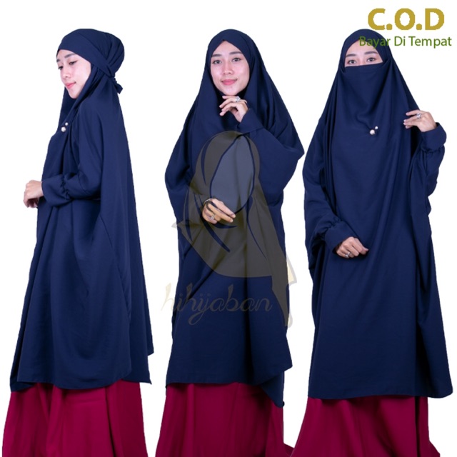 French Hijab lengan / French khimar Tangan