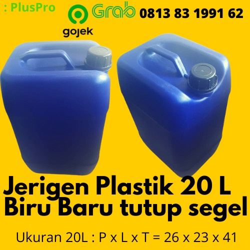 Jual Jerigen 20 Liter Baru 10 25 30 Kg Jerijen Drijen Dirijen Derijen Shopee Indonesia 2664