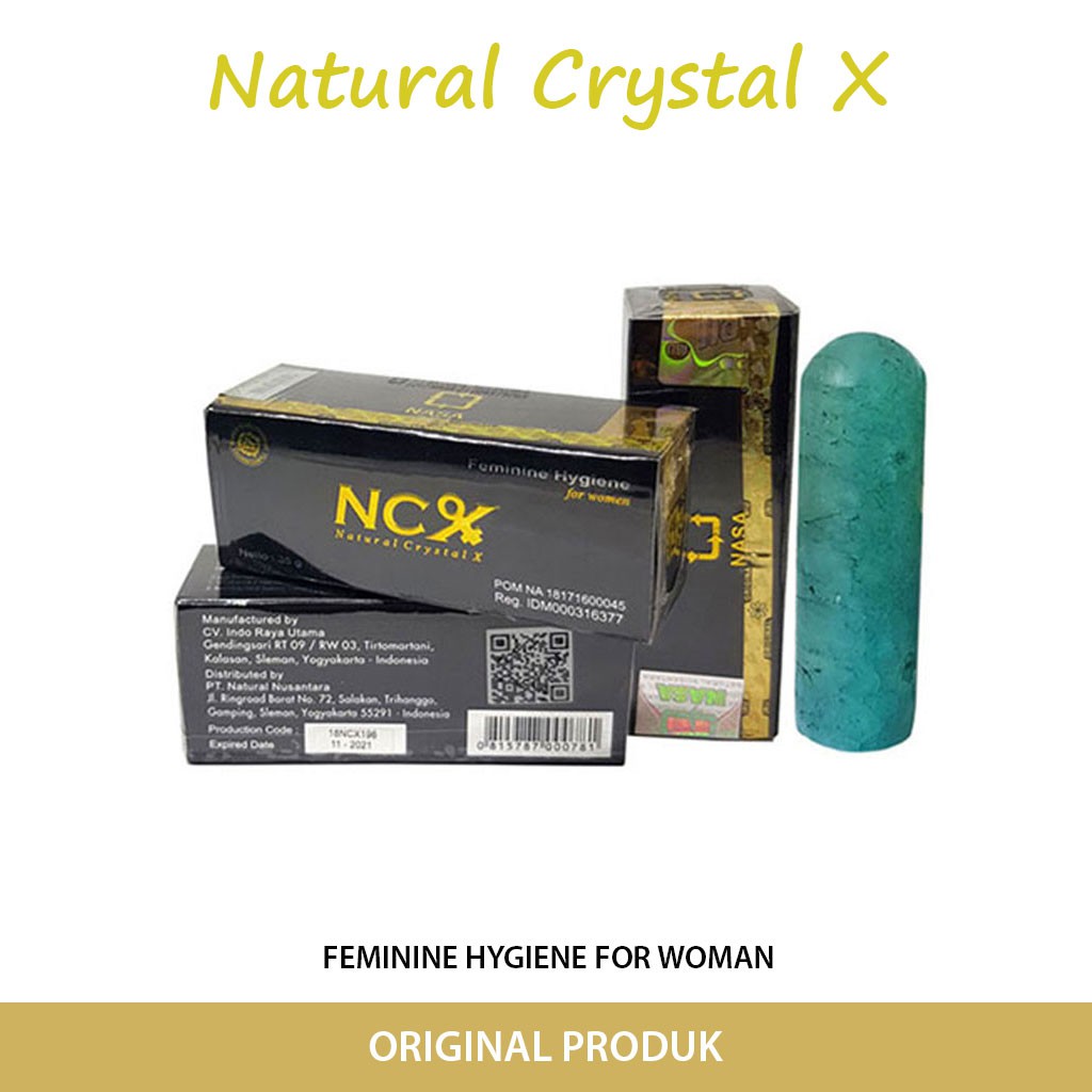 [ORIGINAL] Crystal - X NCX BPOM NASA ASLI ORI Crystal-X Crystalx Cristal Kristal Tongkat Miss V CX