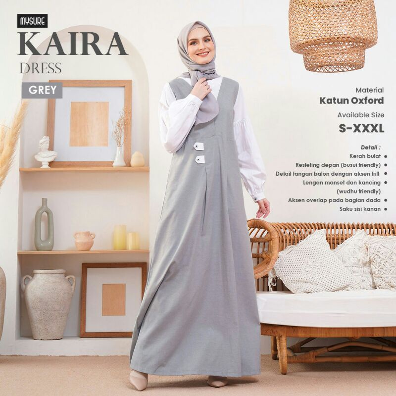 gamis syari kombinasi kaira mysure