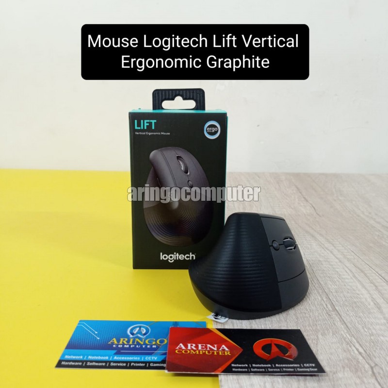 Mouse Logitech Lift Vertical Ergonomic Graphite