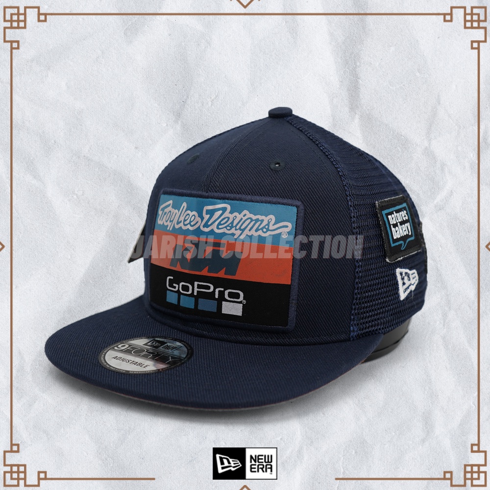 Topi Snapback Trucker KTM Motocross Grade ORIGINAL, Topi Hip Hop Rapper Podium Jaring Trail Racing Motor Cross Cap GoPro Troy Lee Designs Abu Hitam,  Pria Dewasa Ori Distro Murah Premium Import 100% Anak Laki Laki Wanita Unisex Bordir Polos