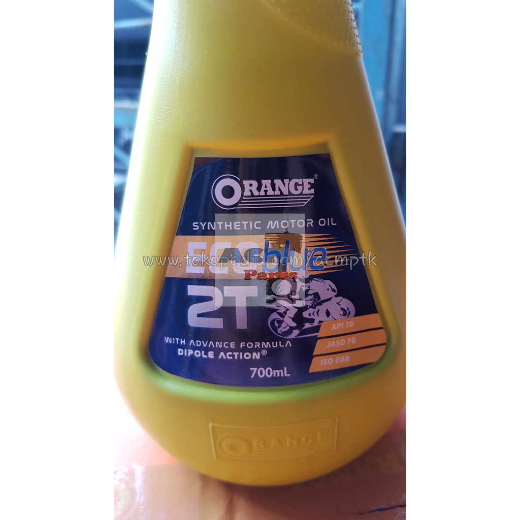 Oli Samping Orange 2T Eco BLUE 700 mL