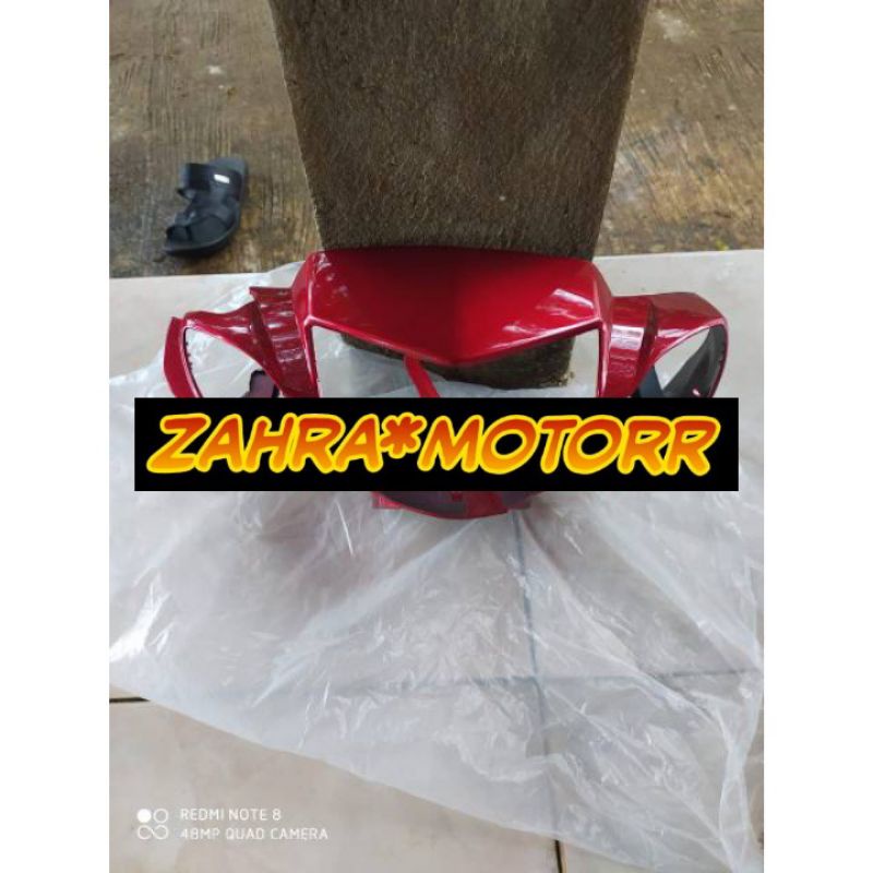 Batok kepala depan yamaha vega R new warna merah maroon