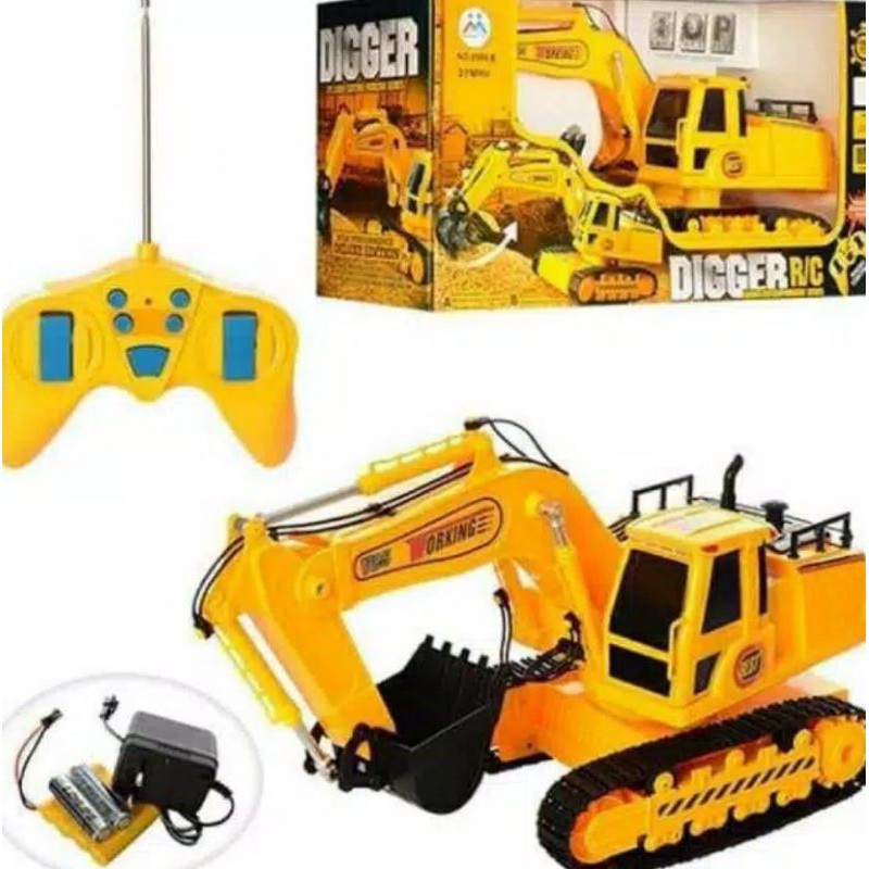 Mainan remot RC beko excavator jumbo