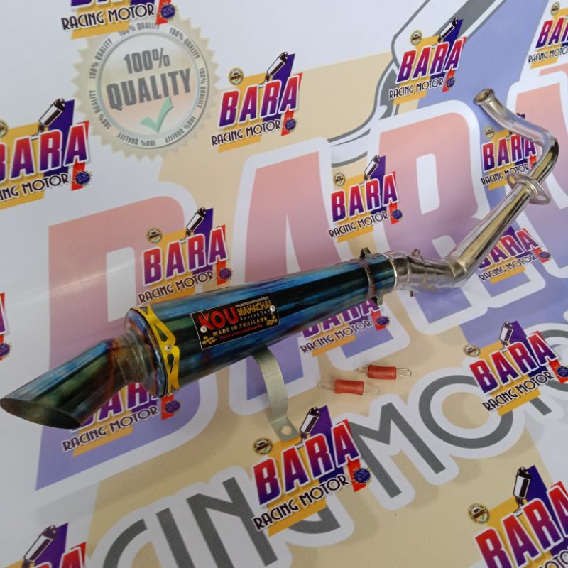 Knalpot racing kou mio beat vario