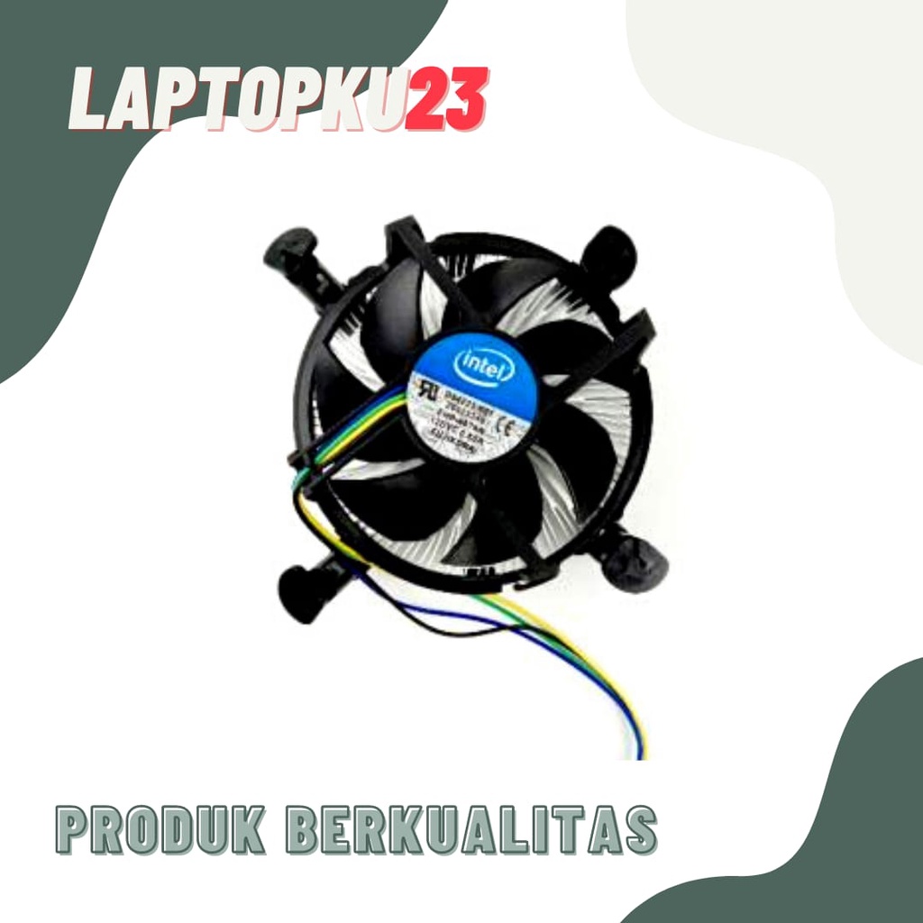 Fan Processor Intel LGA 775 1150 1155 1156 Heatsink Prosesor PC Baru