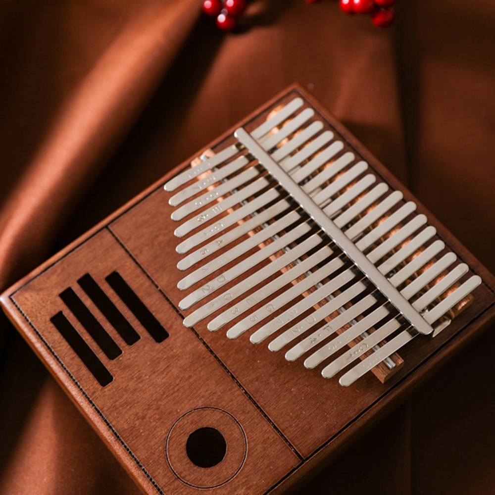 Wishmore Kalimba Mbira Thumb Piano Musical Toys 17 Note Sound - W758 - Wooden