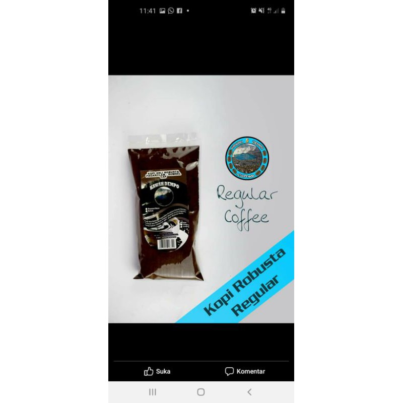 

produk kopi kawah dempo