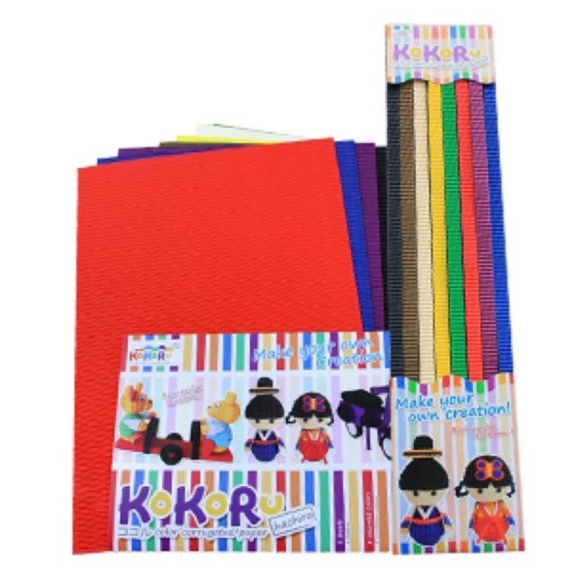 

Corrugated Paper/Kertas Bergelombang Kokoru Ichiro 13x500 mm
