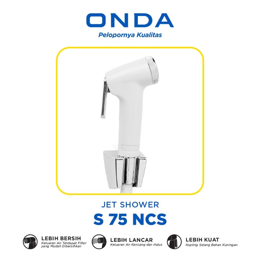 ONDA S 75 NCS Jet Shower Cebok Bidet Spray Toilet 1/2&quot;