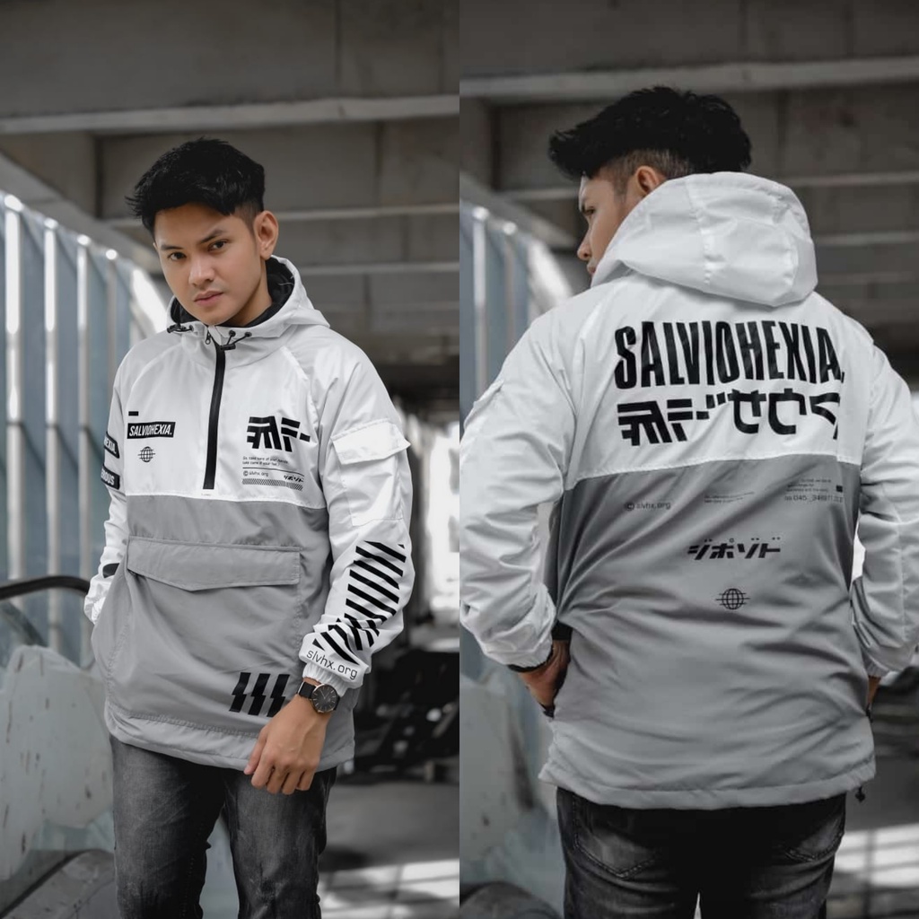 Jaket Pria - Jaket Cagoule - Jaket Cagoule Pria - Jaket Salvio Hexia - Jaket Kantong Doraemon - Jaket Parasut - Jaket Distro - Salvio Hexia Original - Jaket Murah - Premium