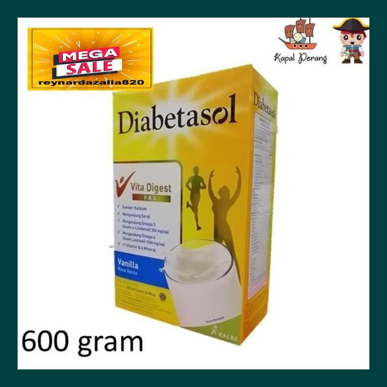 

Reypsum Diabetasol Vanila Susu Formula 630 G S30Cryr