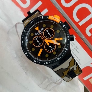 SWATCH SB02B410  ESCAPEDESERT JAM TANGAN PRIA ORIGINAL ORI