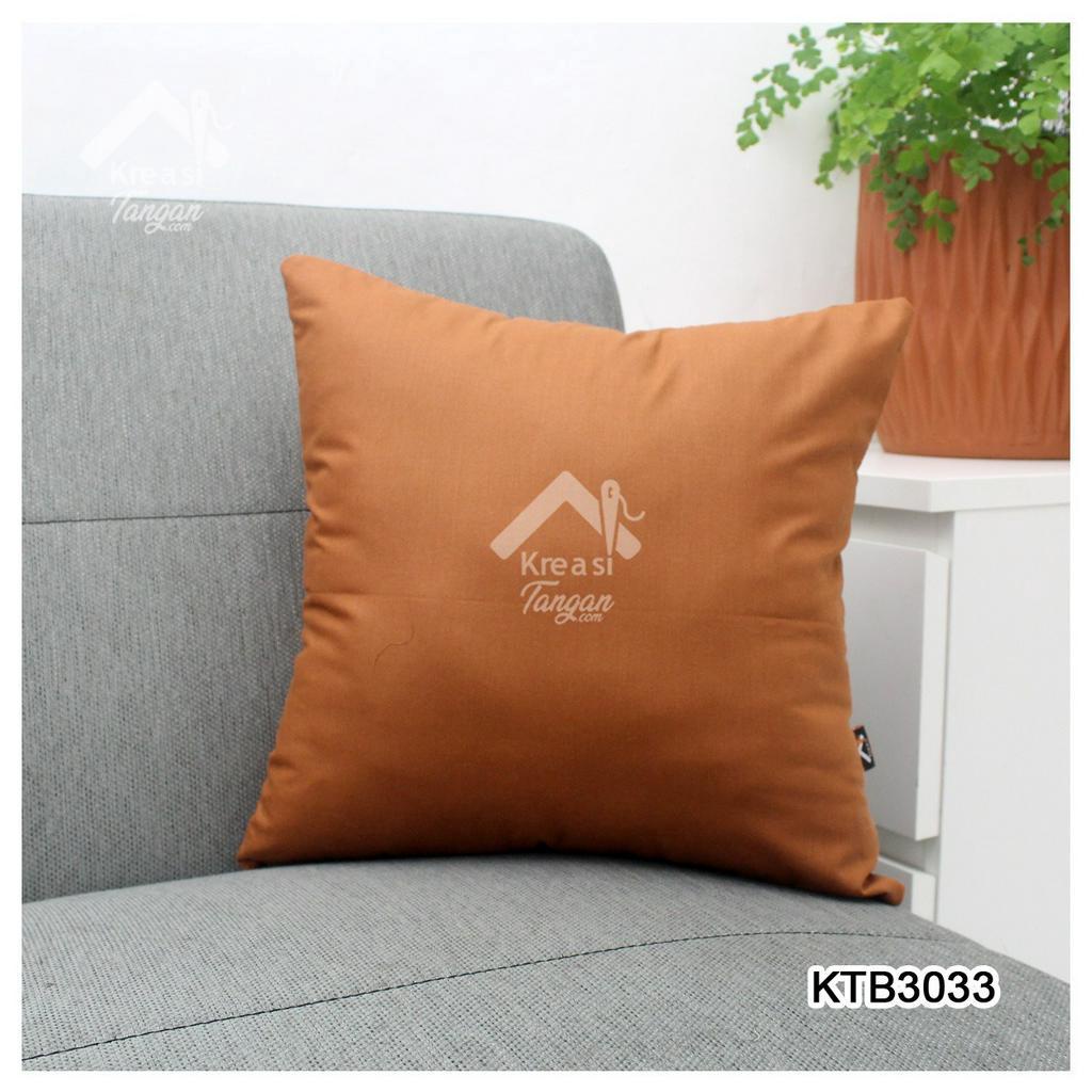 Sarung Bantal Sofa Polos 30x50, 40x40, 45x45, 50x50, 60x60, 70x70  KTB3033