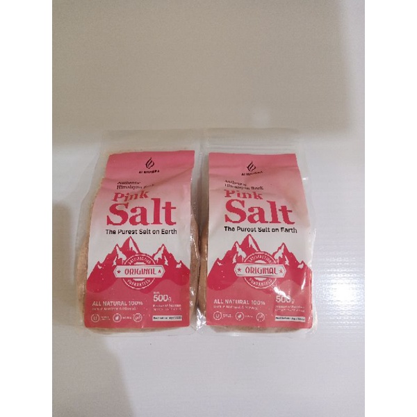 

ALMAHERA HIMALAYAN ROCK PINK SALT GARAM HIMALAYA 500 GRAM