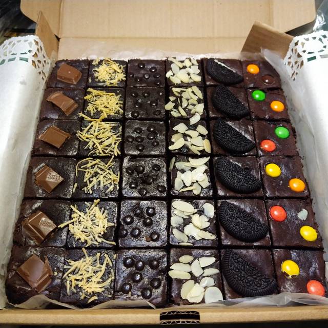 

Brownies Fudgy Sekat
