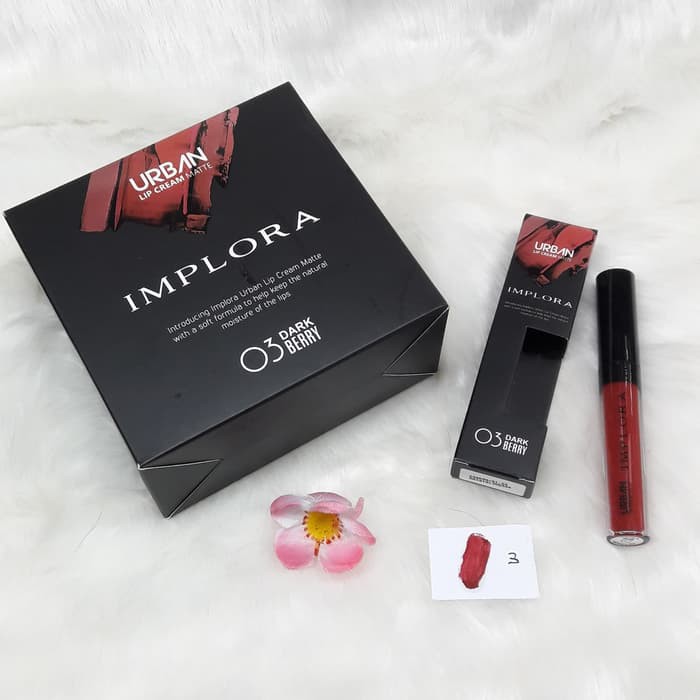 IMPLORA URBAN LIP CREAM MATTE Krim ORIGINAL TERMURAH