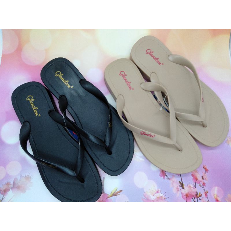 [PIKU] Sandal Jepit Wanita Glanzton Tali Tipis Sendal Jelly Slip Sandal Slop