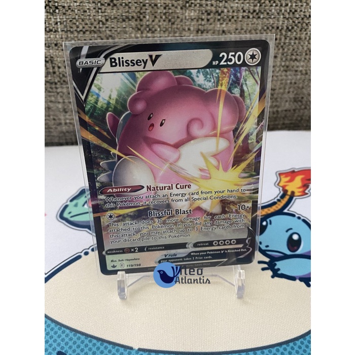 Pokemon TCG English Blissey V - 119/198 - Chilling Reign
