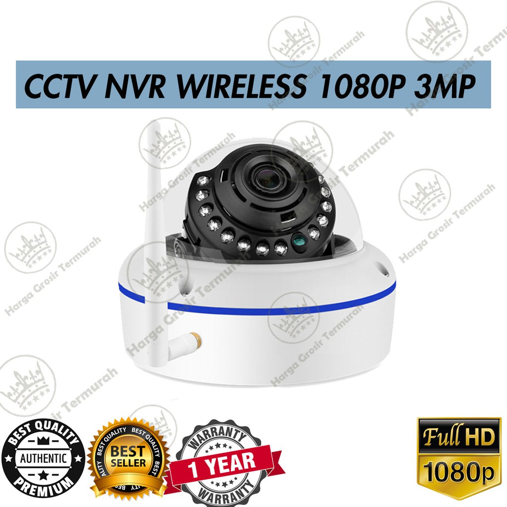 CCTV INDOOR HD WIRELESS (IP CAM) KHUSUS PAKET NVR KIT