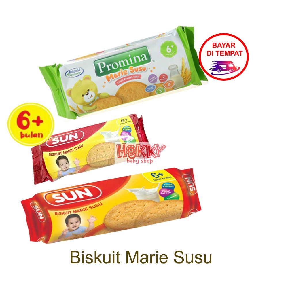 SUN PROMINA Biskuit Marie 80 gr / 150 gr