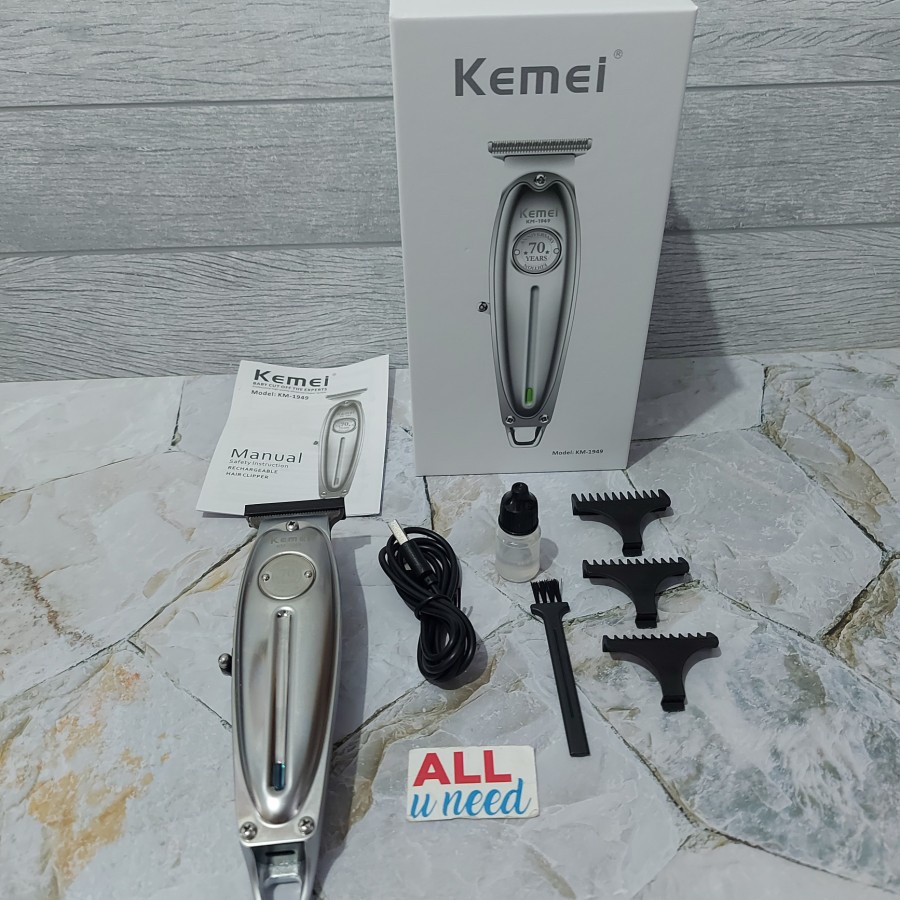 Hair Trimmer Kemei KM-1949 ORIGINAL - Hair Clipper Kemei 1949 ORIGINAL