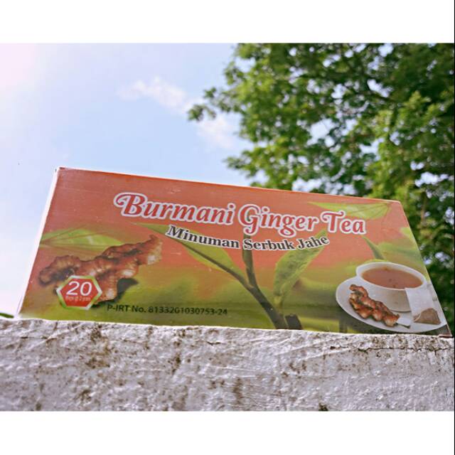 

Burmani ginger tea/ teh jahe