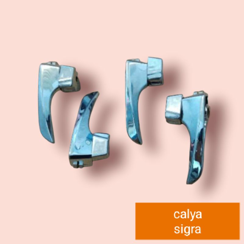 Handle dalam pintu calya sigra chrome original