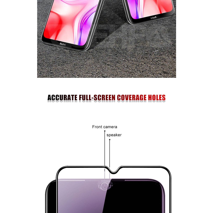 9D Full Screen Protective Glass on the Redmi 9 9A 9C 8 8A 7 7A 10X For Xiaomi Redmi Note 8 8T 7 9 9S Pro Max Tempered Glass Film