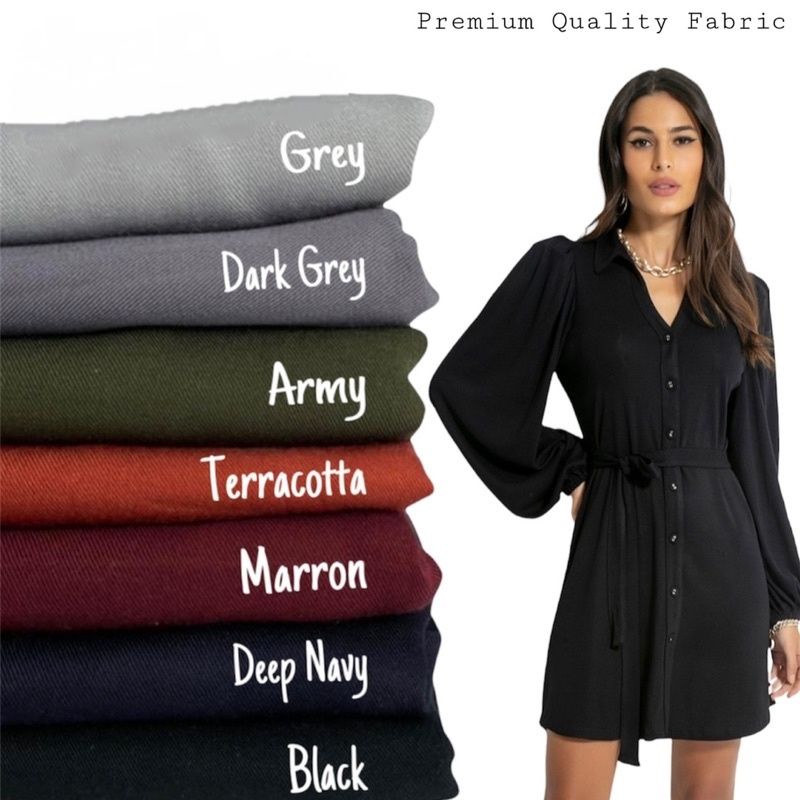 Kain Rayon Twill Viscose Premium Polos (harga 0,5 meter)