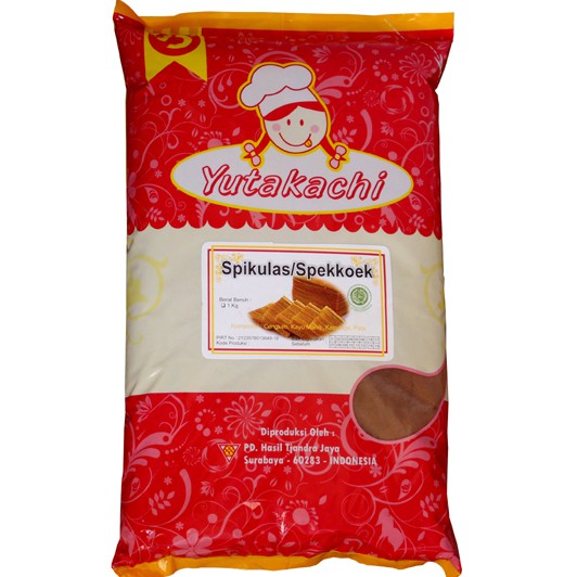 Yutakachi Bubuk Spikulas 1Kg / Spekoek / Spikuk / Spekuk / Spikoe / Spekulas / Bumbu Masak Mix Instan / Pusat Bumbu