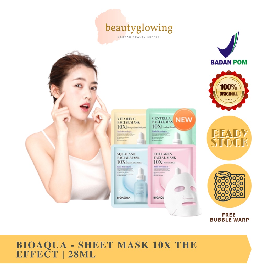 BIOAQUA SHEET MASK 10X THE EFFECT