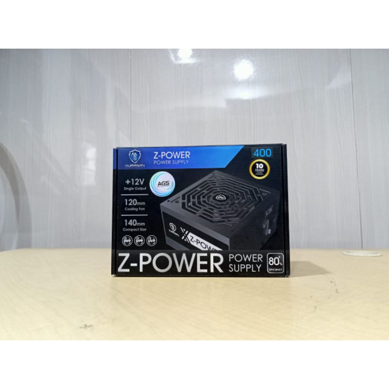 Psu 400Watt 80+ Vurrion Z-Power