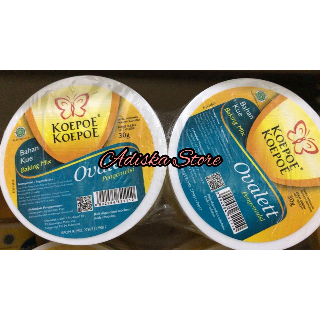 

Ovalet Koepoe Koepoe 30gr