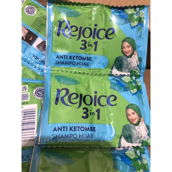 Rejoice Hijab 1 pak isi 12 sachet Anti Ketombe Shampo Hijab