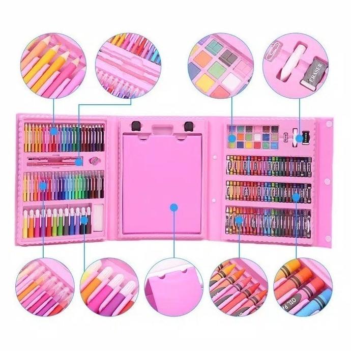 

[BISA COD] BUKU MEWARNAI SET ANAK ALAT MENGGAMBAR COLOURING PAINTING LENGKAP