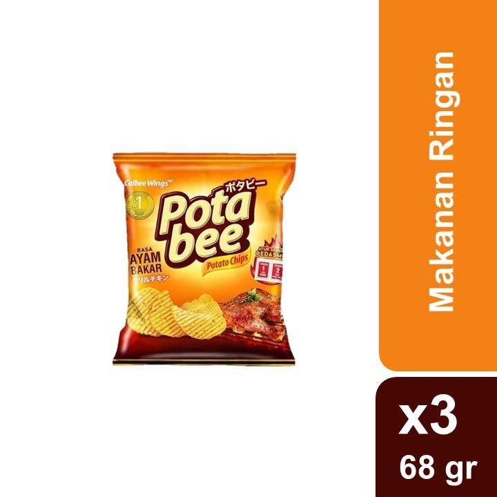 

Potabee Ayam Bakar 68 gr Triple Pack