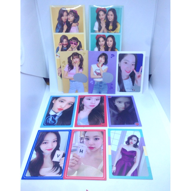 [PHOTOCARD STICKER TP TWICE OFFICIAL] TWICE WHAT IS LOVE PC STICKER NAYEON CHAEYOUNG JIHYO SANA MINA