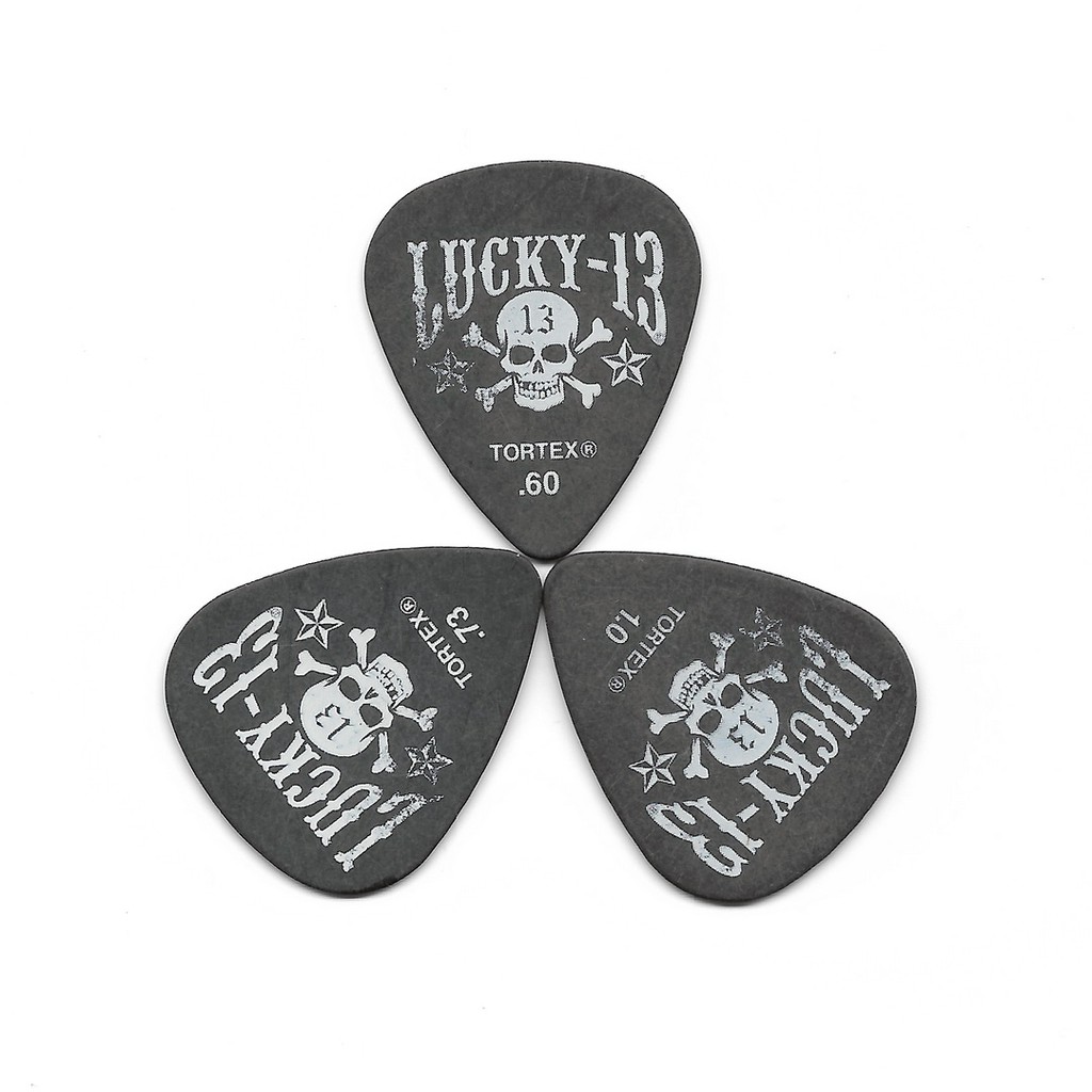 Dunlop Cafe 13 Lucky 13 Artist Series Pick Gitar Tortex