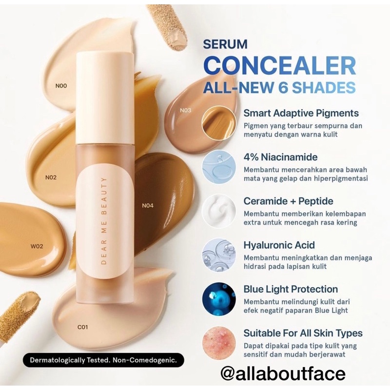 DEAR ME BEAUTY Perfect Conceal Serum Skin Corrector ORIGINAL | DEAR ME Concealer