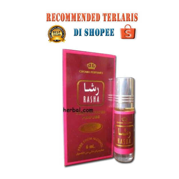 Parfum rasha 6ml dobha harga grosir