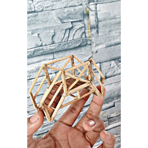 NEW MINIATUR JEMBATAN/AQUASCAPE/AQUARIUM/AKUARIUM