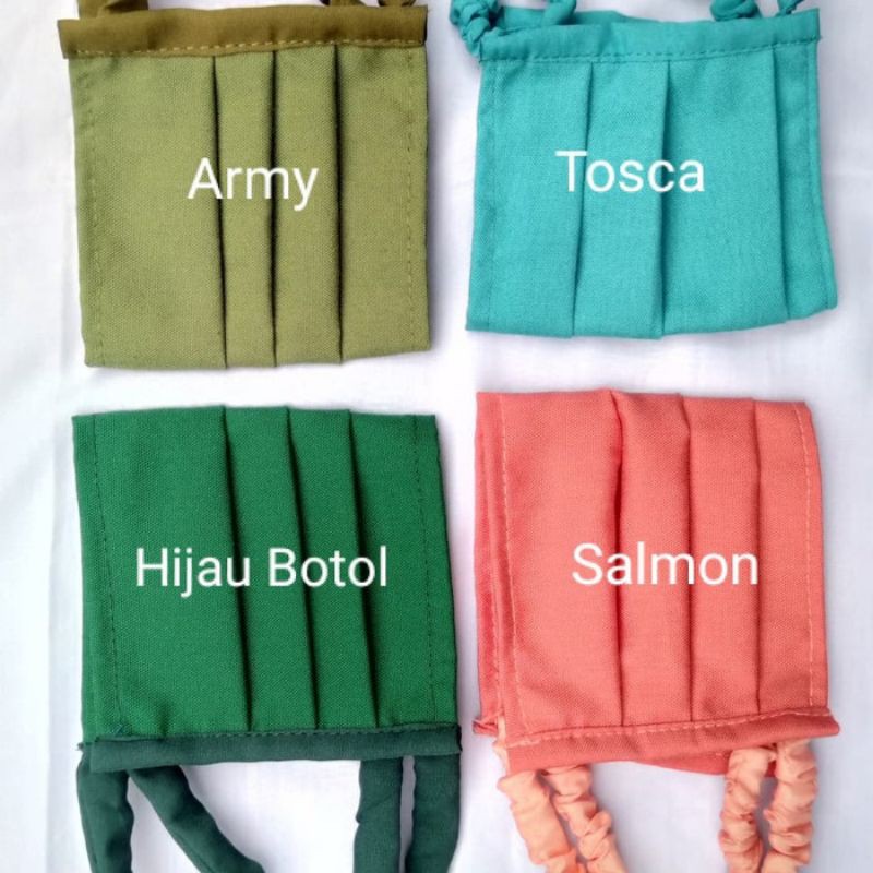 MASKER KAIN TALI KARET SERUT